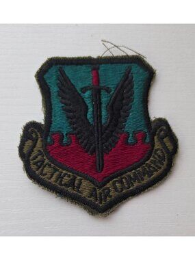 Vintage US Air Force Tactical Air Command (TAC) Subdued Uniform Patch - Vietnam/